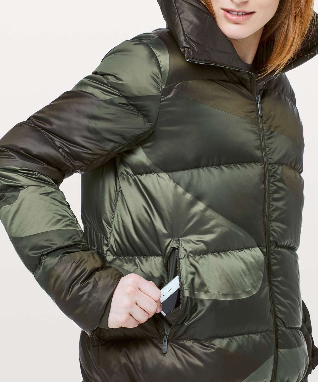 Green Cloudscape Jacket