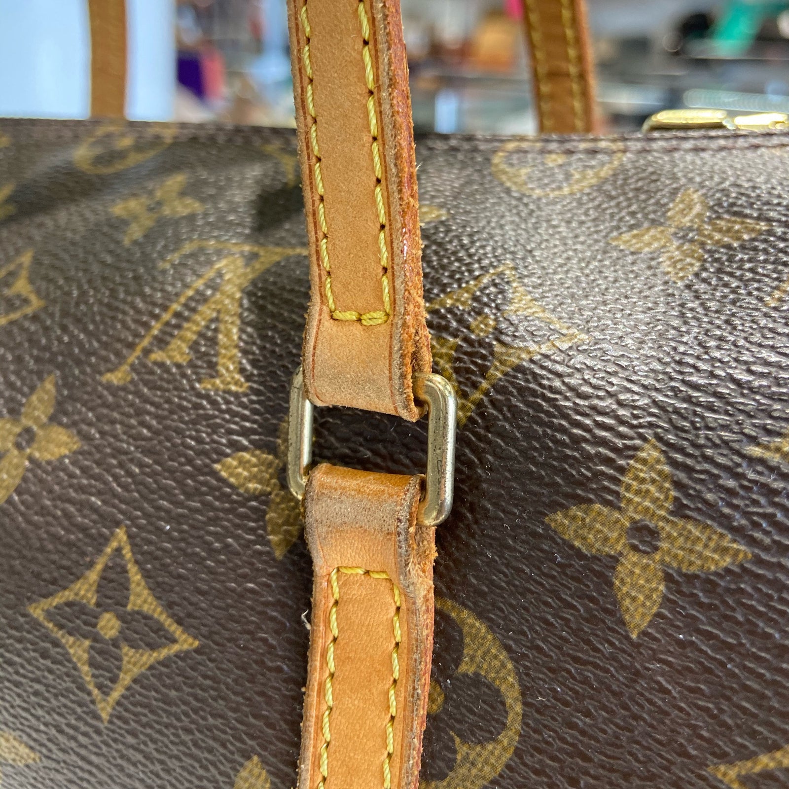 Louis Vuitton Monogram Coated Canvas Papillon 26 Barrel Bag