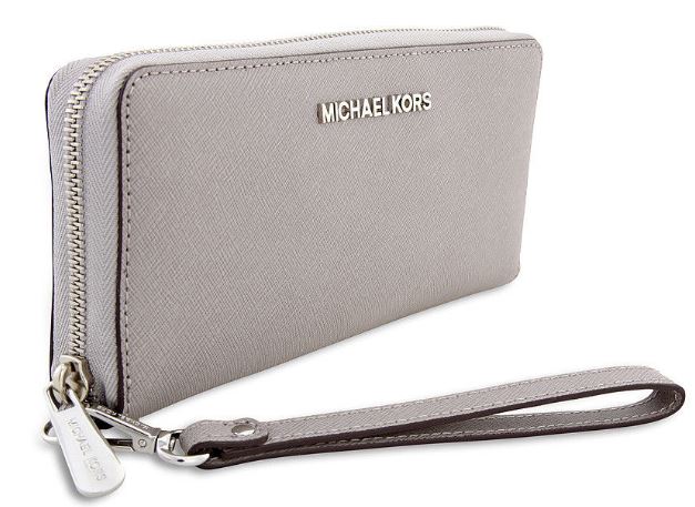 Michael kors grey wristlet Clearance