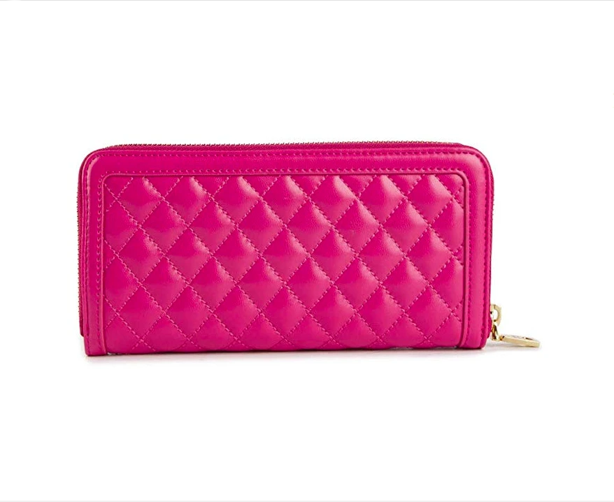 Pink Quilted Wallet