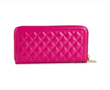 Pink Quilted Wallet