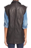 Lambskin Moto Infantry Vest