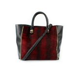 Red & Black Satchel