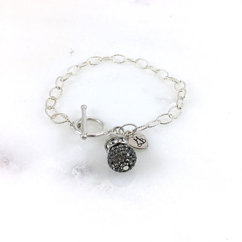 Grey Sparkle Bracelet