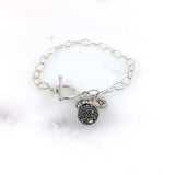 Grey Sparkle Bracelet