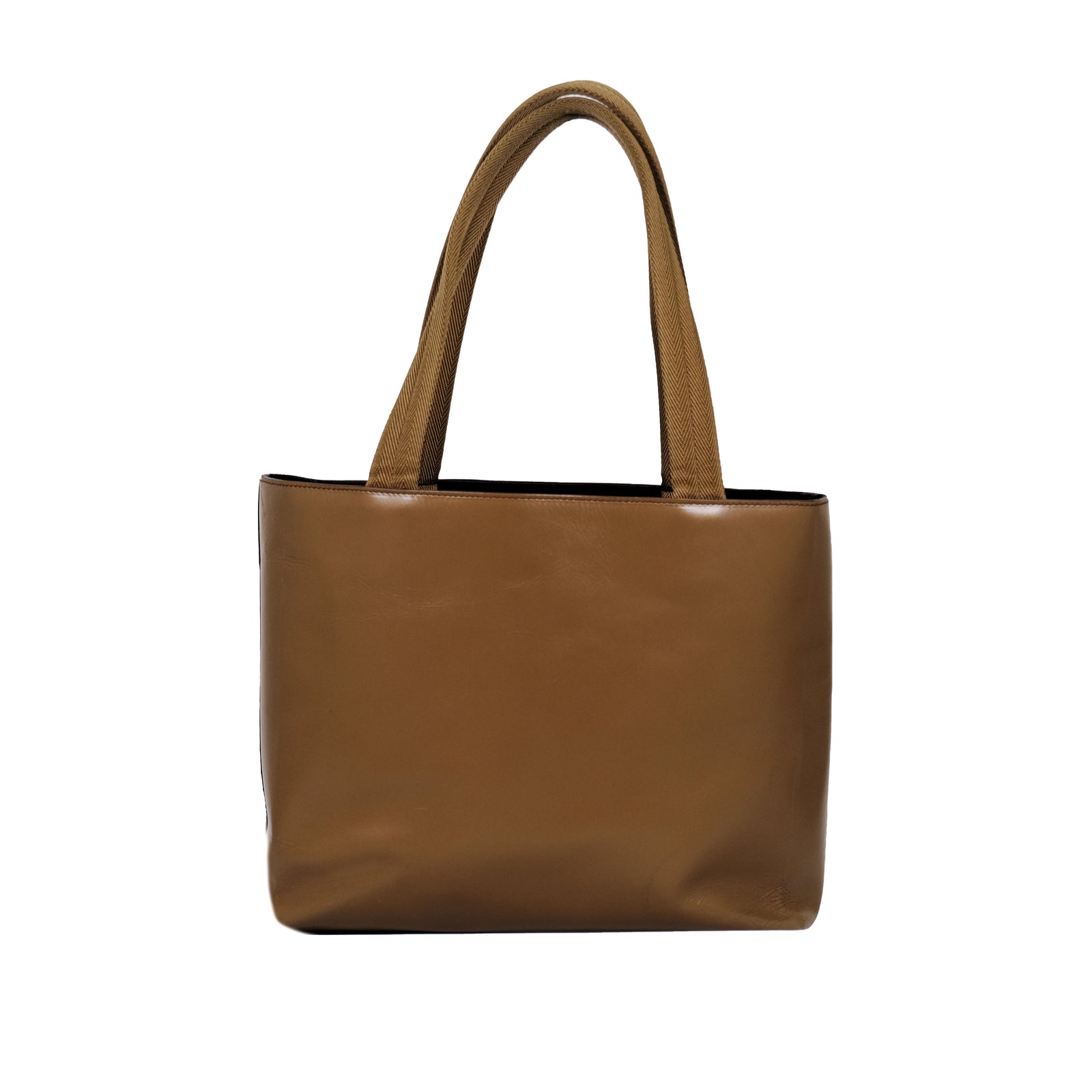 Brown Leather Small Tote
