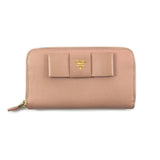 Saffiano Fiocco Orchidea Wallet