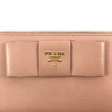 Saffiano Fiocco Orchidea Wallet