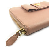 Saffiano Fiocco Orchidea Wallet