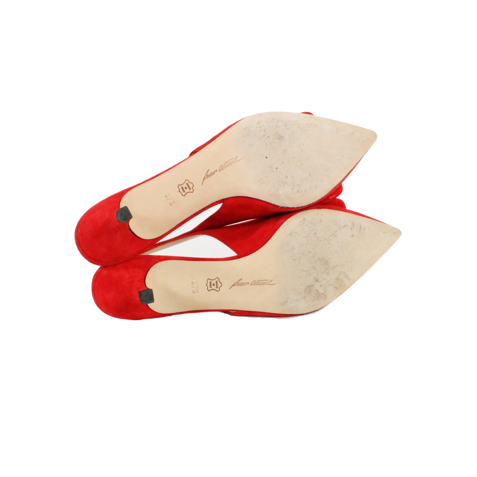 Red Heel Sandals