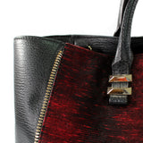 Red & Black Satchel
