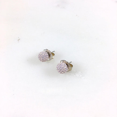 8mm Rose Water Opal Earrings