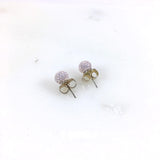 8mm Rose Water Opal Earrings