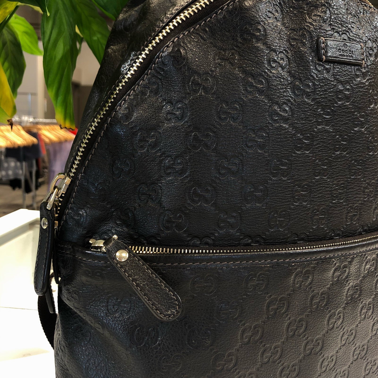 Guccissima Backpack Dark Brown