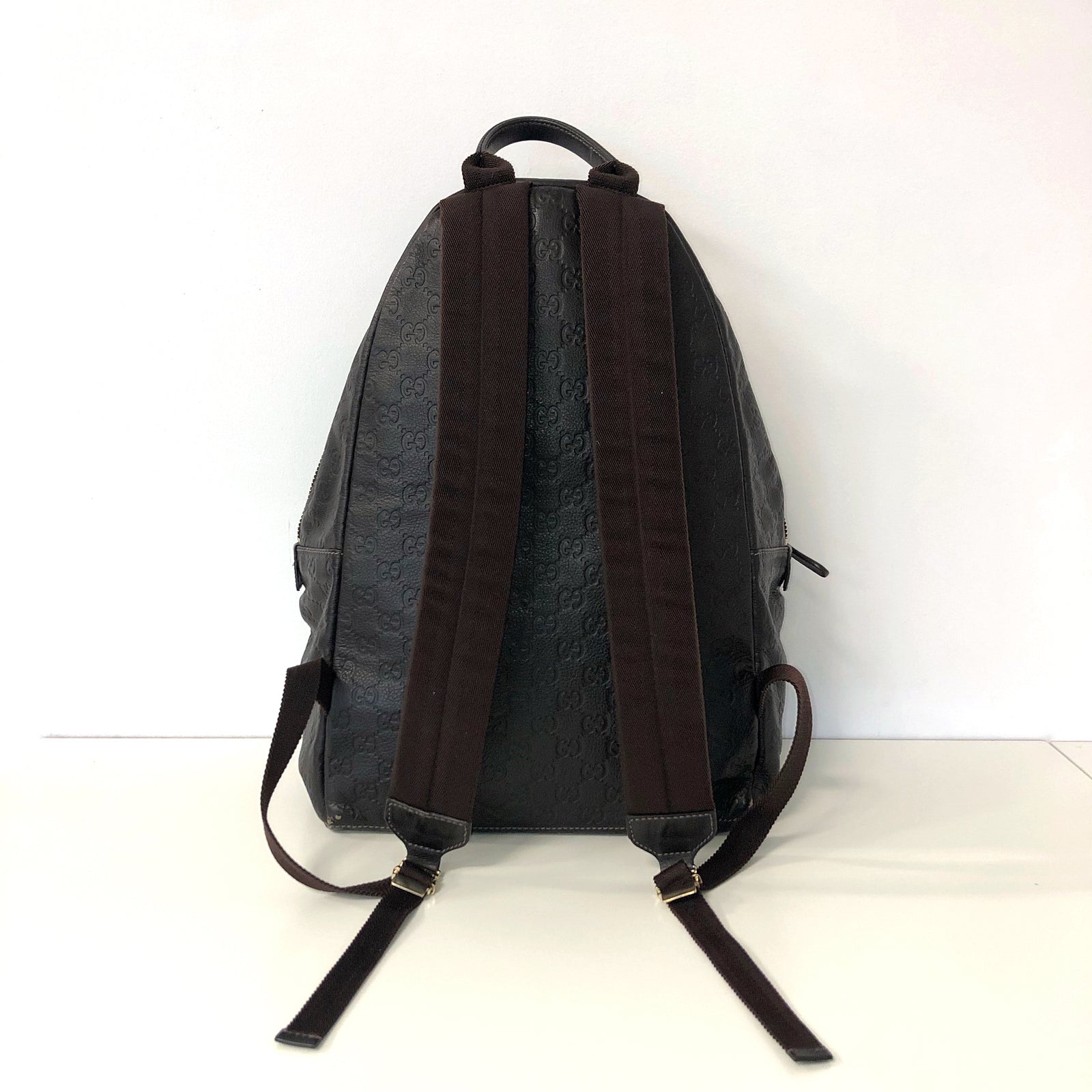 Guccissima Backpack Dark Brown