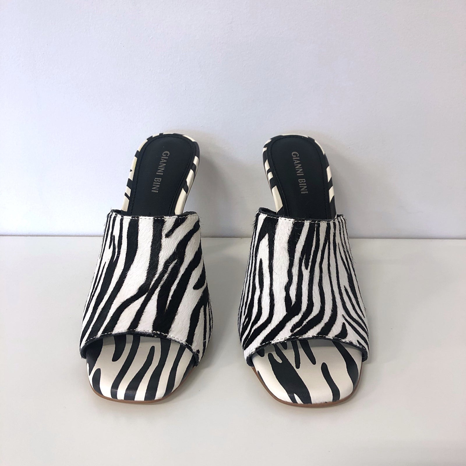 Zebra Print Heels