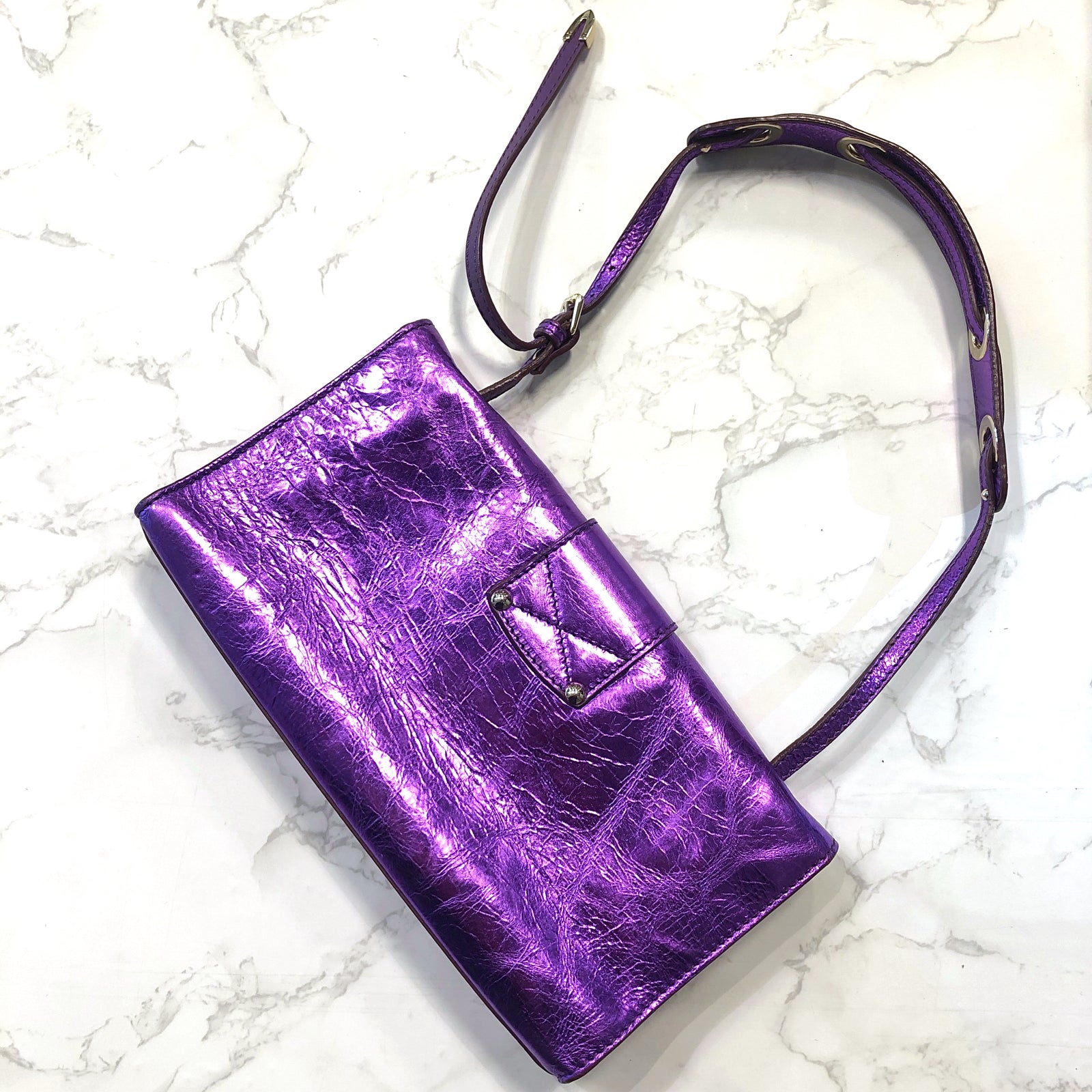 Purple Shoulder Bag