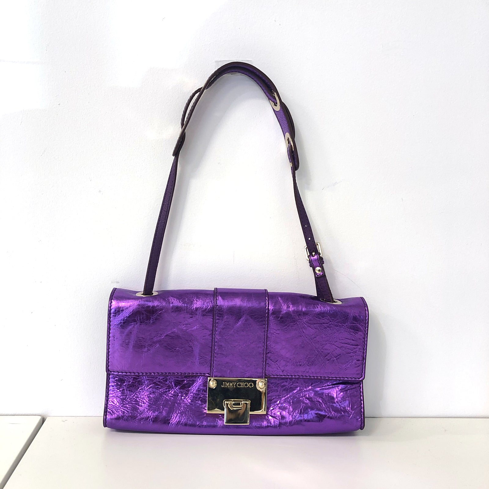 Purple Shoulder Bag