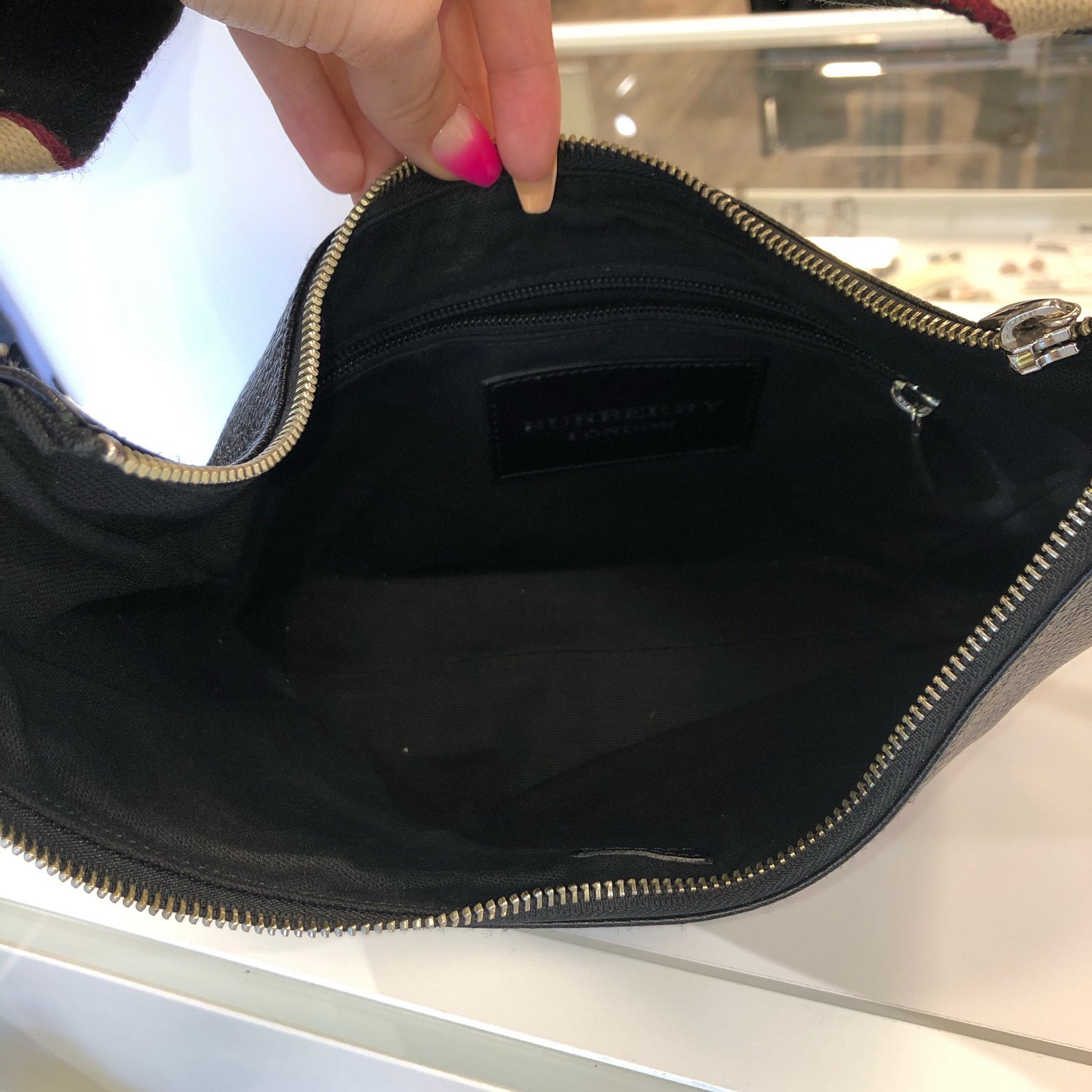 Soft Grain Calfskin Shoulder Bag