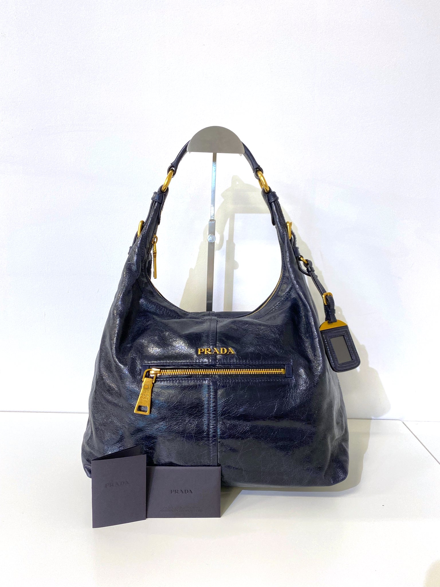 Vitello Shine Zaffiro Loom Magpie Boutique