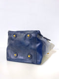 Gradient Leather Shoulder Bag