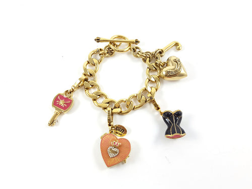 Gold Charm Bracelet