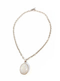 Faceted Moonstone Necklace