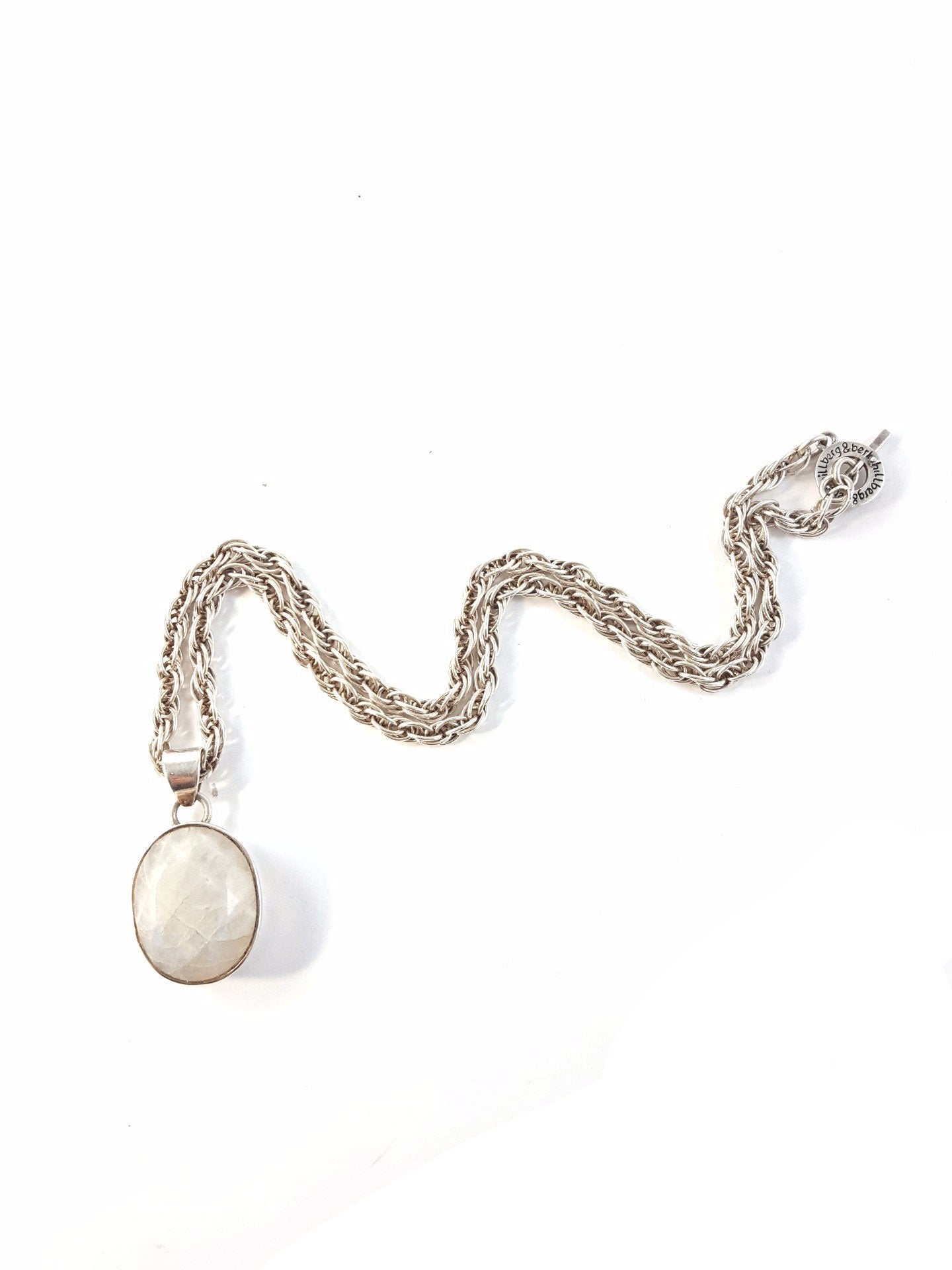 Faceted Moonstone Necklace