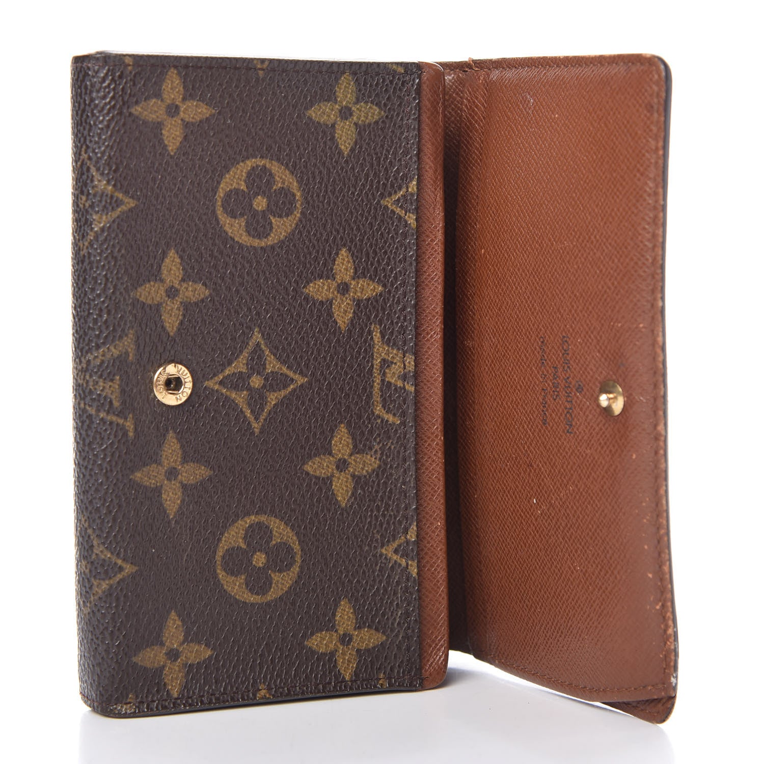 Monogram Porte-Monnaie Billets Tresor Wallet