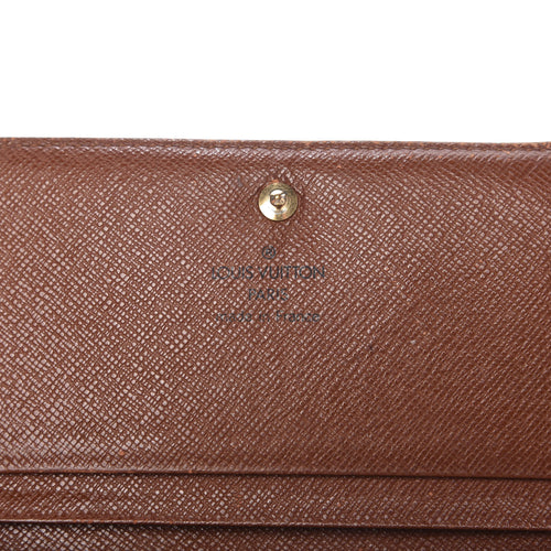 Monogram Porte-Monnaie Billets Tresor Wallet