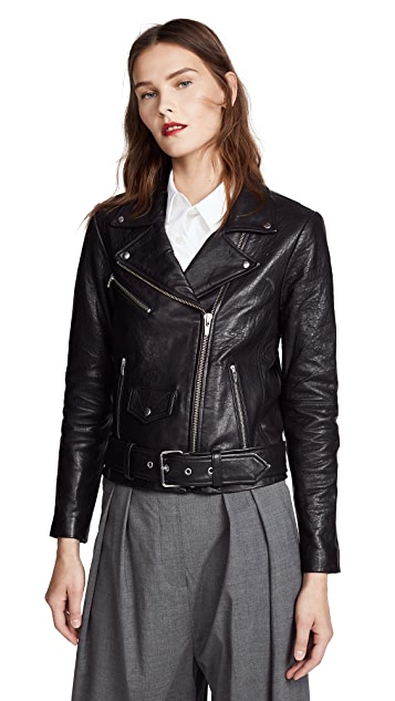 Jayne Classic Leather Jacket