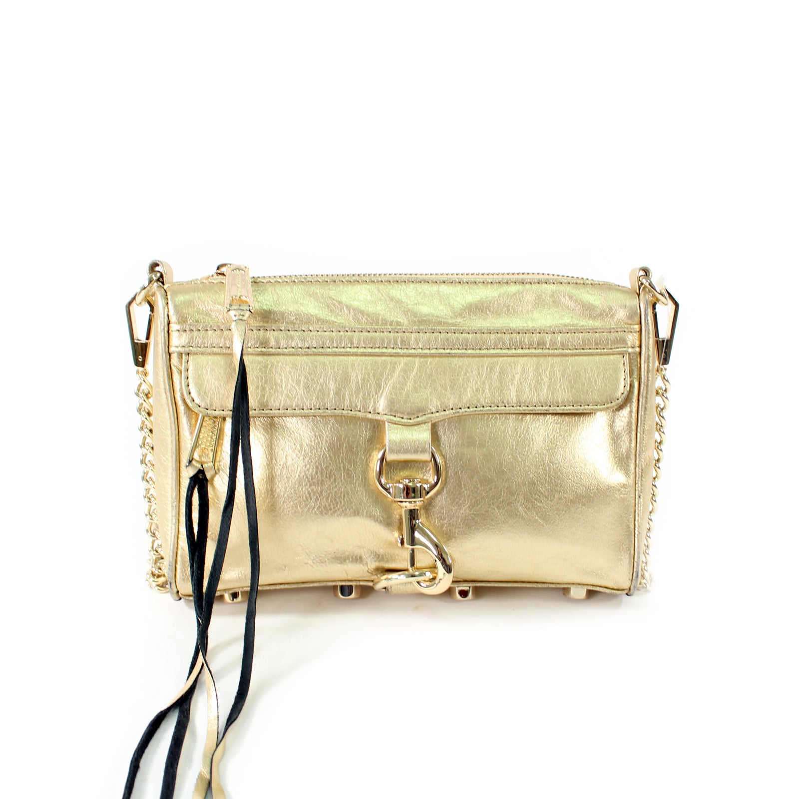 Gold Mini M.A.C Crossbody