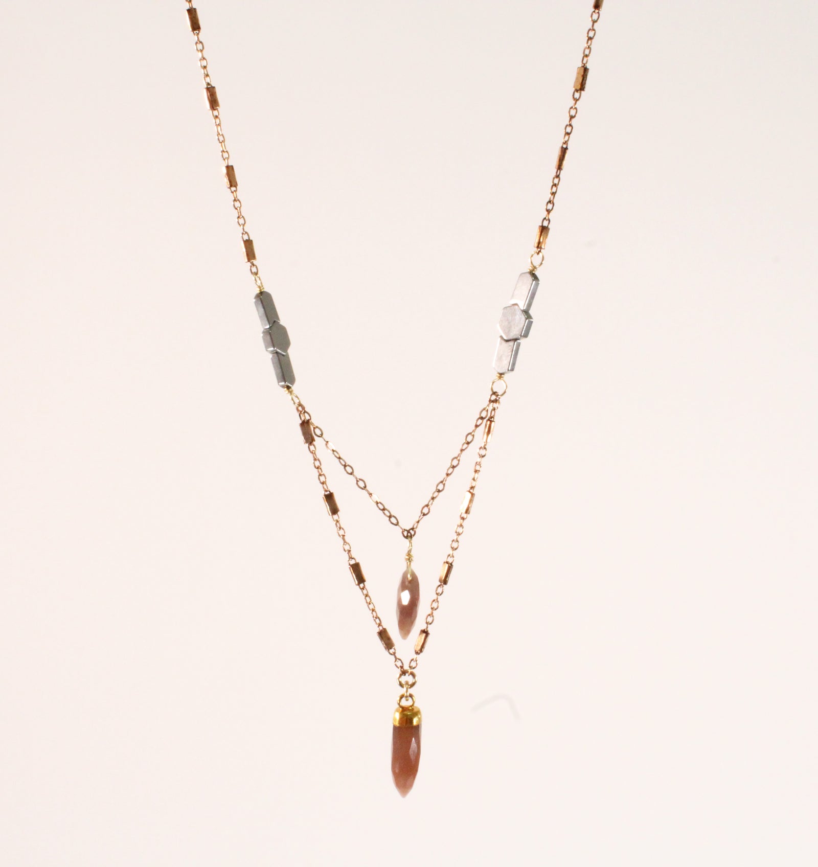 Rose Gold Lariat