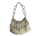 Suede Boheme Fringe Bag