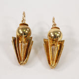 Gold Drop Earrings