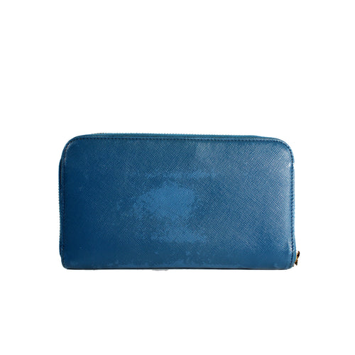 Saffiano Continental Wallet Cobalto